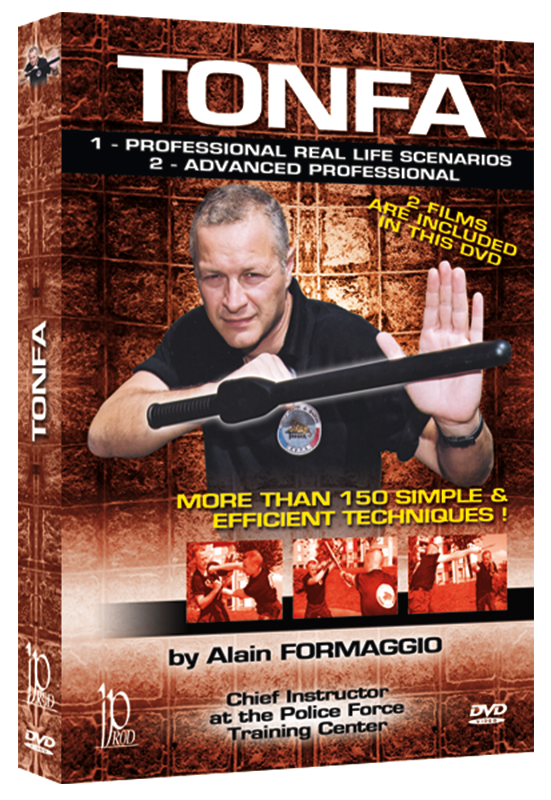 Tonfa - More Than 150 Simple & Efficient Techniques DVD by Alain Formaggio - Budovideos Inc
