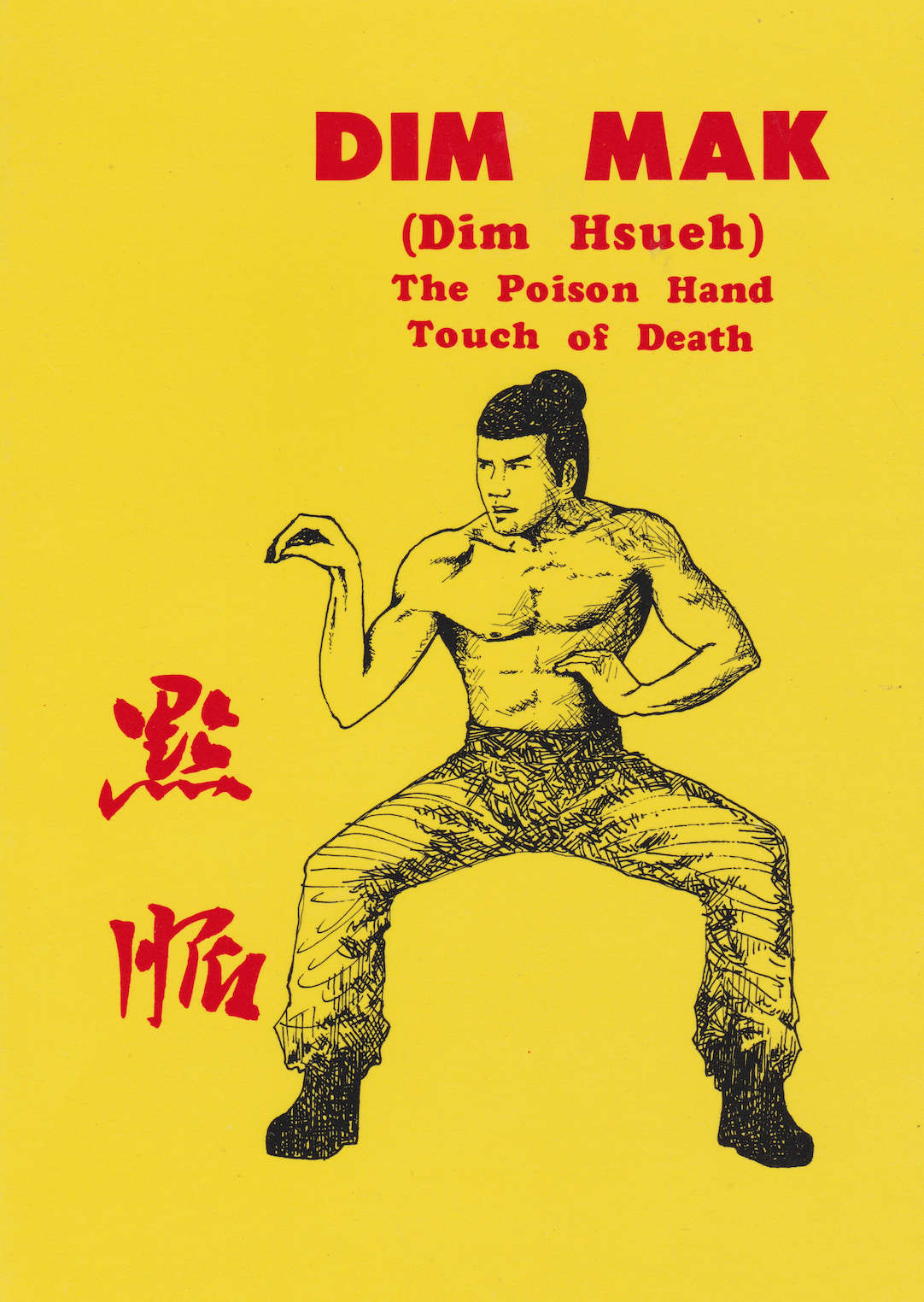 Dim Mak: Libro de toque de muerte con mano venenosa de Douglas Hsieh