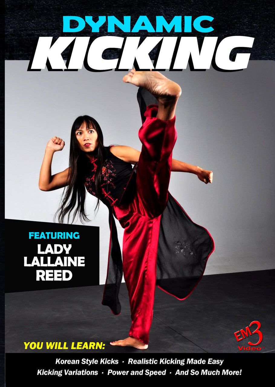 Dynamic Kicking DVD by Lady Lallaine Reed - Budovideos Inc