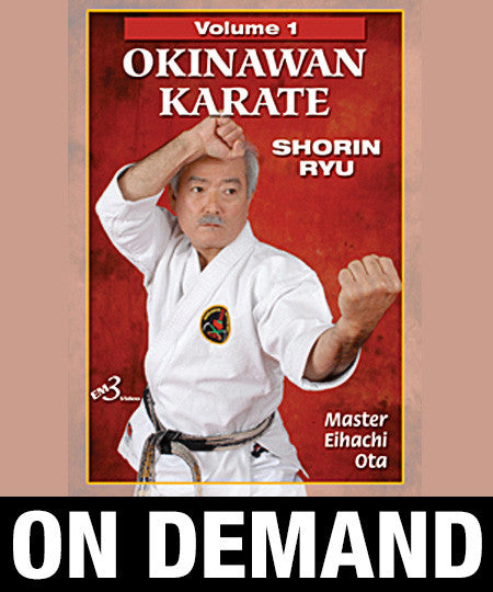 Okinawan Karate Shorin Ryu Vol-1 by Eihachi Ota (On Demand) - Budovideos Inc