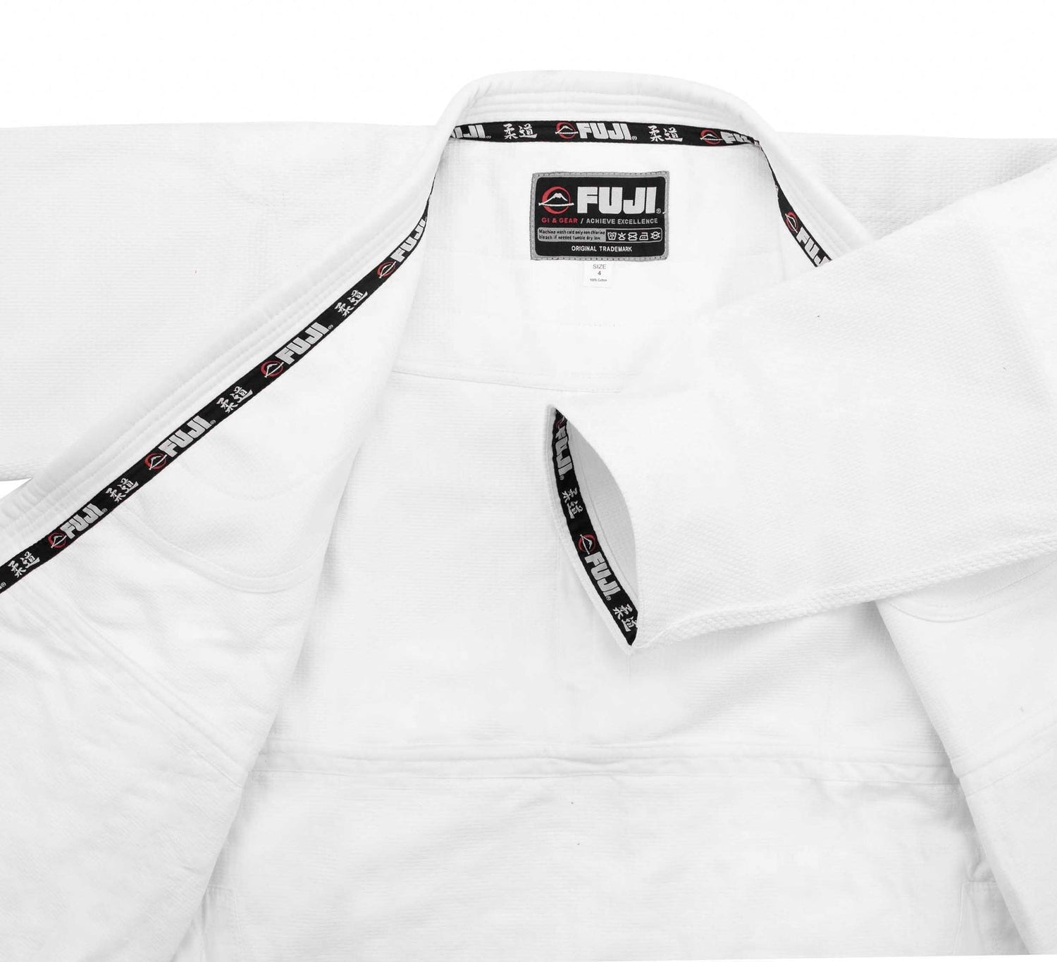 Gi de Judo Fuji de doble tejido - Blanco