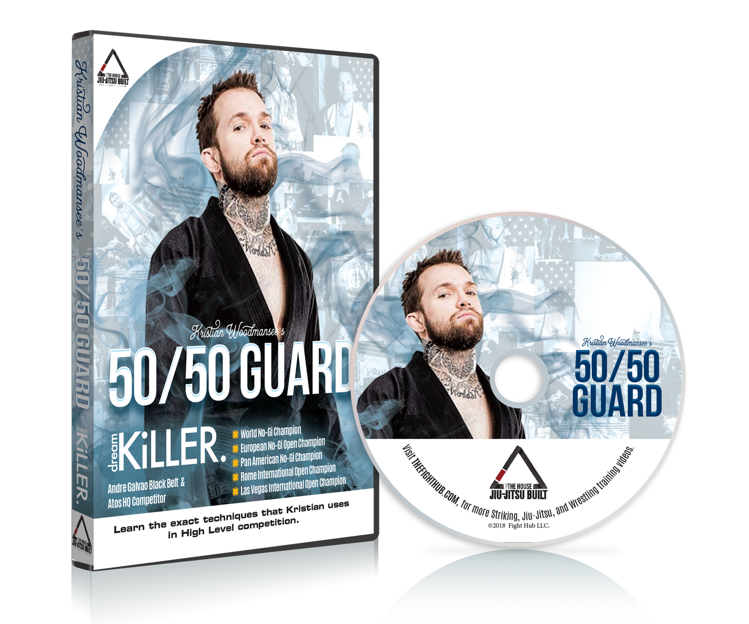 50/50 Guard DVD by Kristian Woodmansee - Budovideos Inc