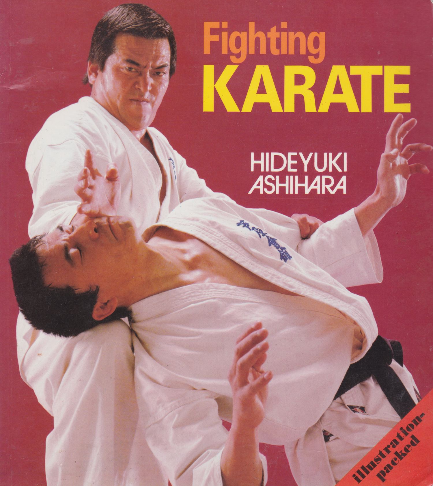 Libro de lucha de Karate de Hideyuki Ashihara (seminuevo)