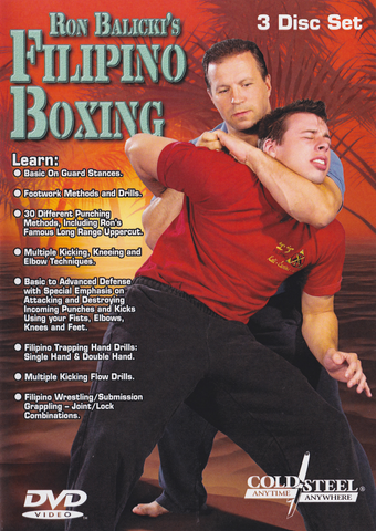 Filipino Boxing 3 DVD Set by Ron Balicki
