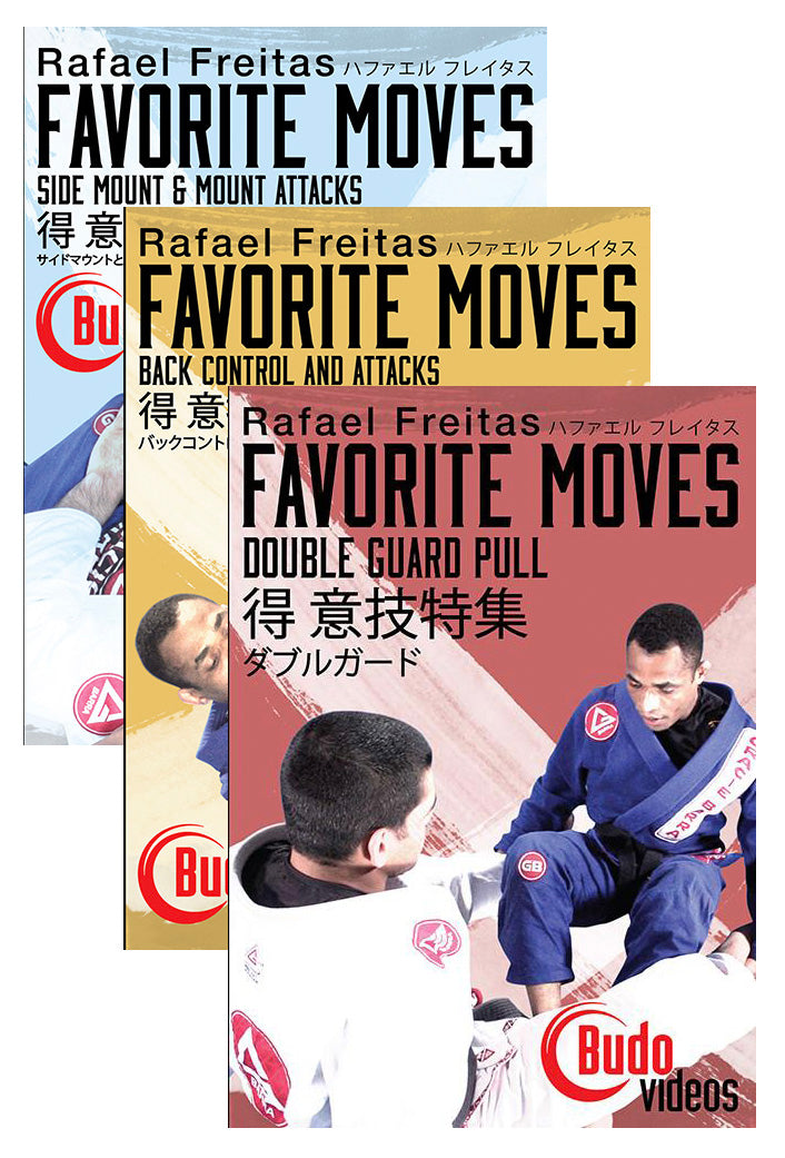 Rafael Barata Freitas Favorite Moves 3 DVD Set - Budovideos Inc