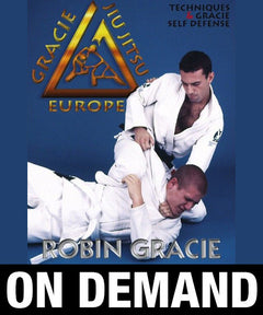 Gracie Jiu Jitsu Throws and Self Defense with Robin Gracie (On Demand) - Budovideos Inc