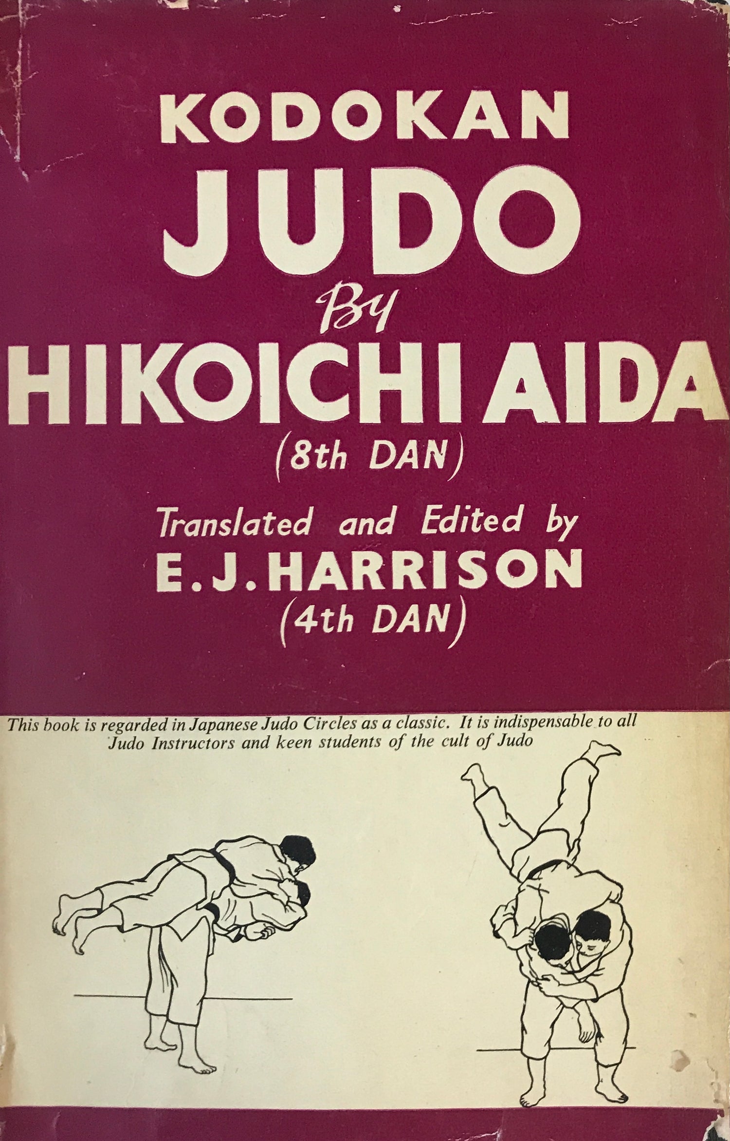 Kodokan Judo Book by Hikoichi Aida (Hardcover) (Preowned) - Budovideos Inc