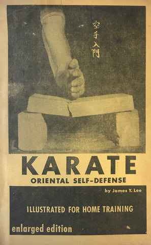 Karate: Oriental Self-Defense Book by James Yimm Lee (Preowned) - Budovideos Inc