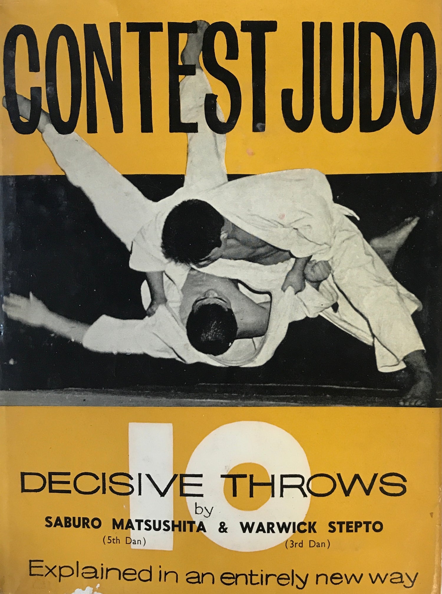 Contest Judo: 10 Decisive Throws Book by Saburo Matushita (Preowned) - Budovideos Inc