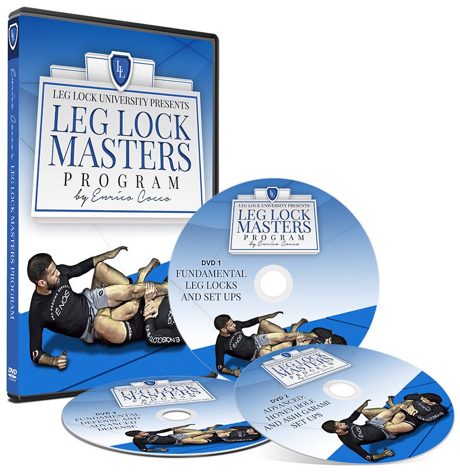Leg Lock Masters Program 3 DVD Set by Enrico Cocco - Budovideos Inc
