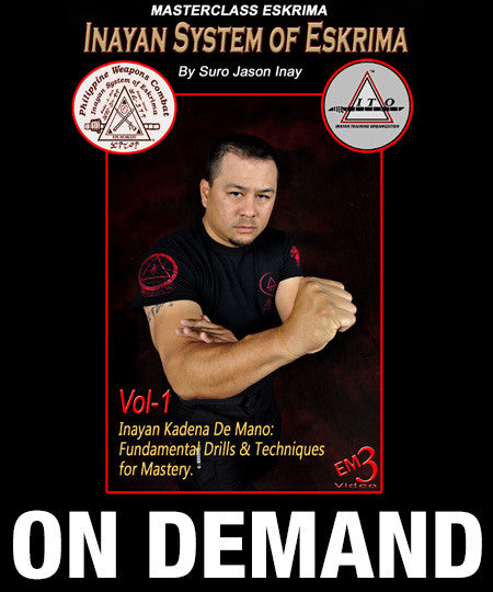 Inayan System of Eskrima Vol 1 with Jason Inay (On Demand) - Budovideos Inc