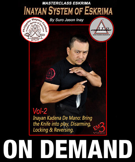 Inayan System of Eskrima Vol 2 with Jason Inay (On Demand) - Budovideos Inc