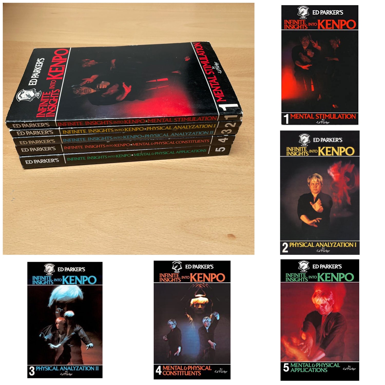 Infinite Insights Into Kenpo Book 5 Book Set by Ed Parker (Preowned)
