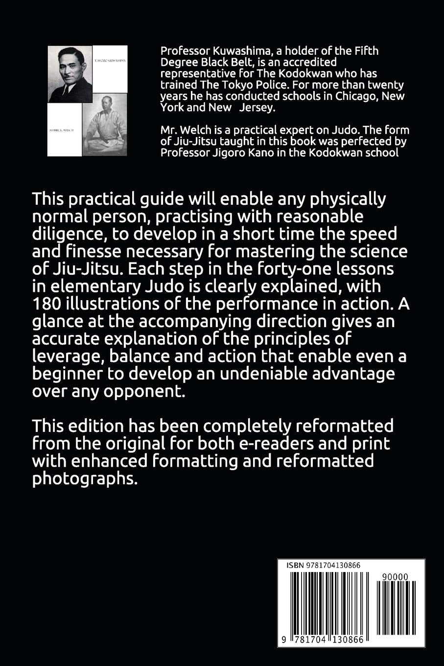 Libro de 41 lecciones de judo en la ciencia moderna del Jiu-Jitsu de Shozo Kuwashima (reimpresión) 
