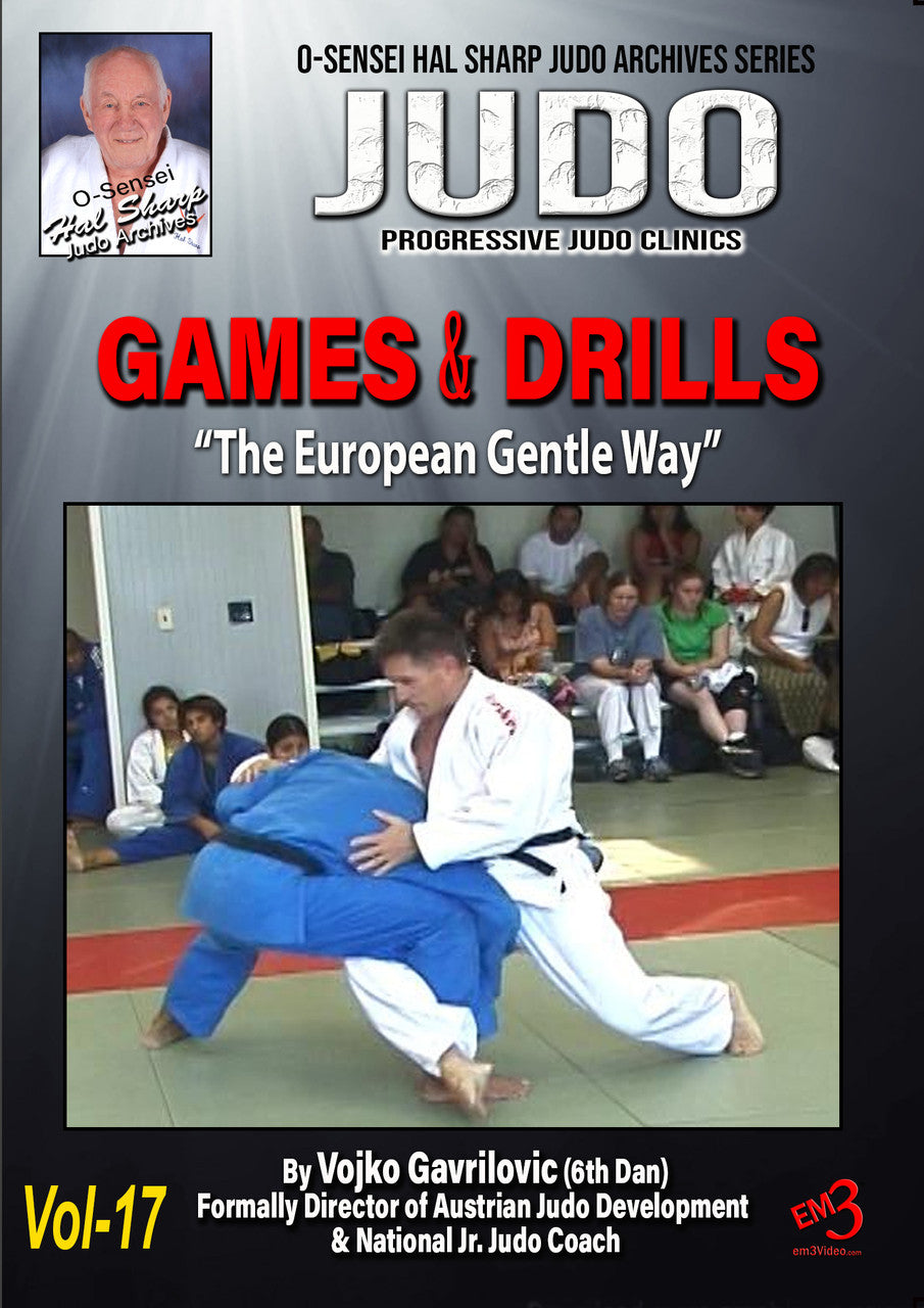 DVD de juegos y ejercicios de judo de Vojko Gavrilovic