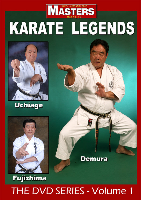Karate Legends DVD 1 with Fumio Demura, Takeshi Uchiage & Hiroyasu Fujishima - Budovideos Inc