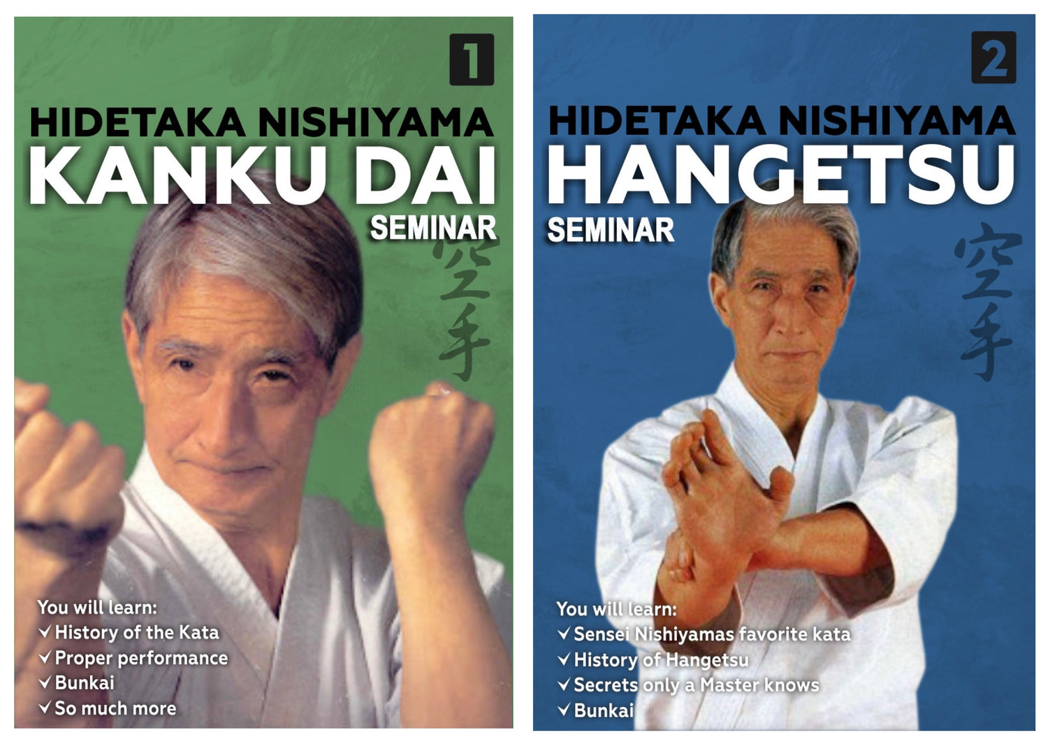 Karate Seminar 2 DVD Set by Hidetaka Nishiyama