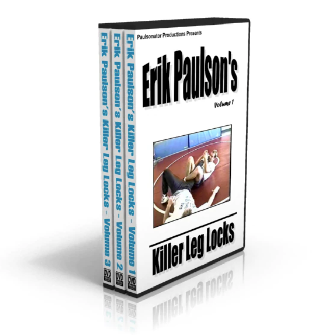 Killer Leg Locks 3 DVD Set by Erik Paulson