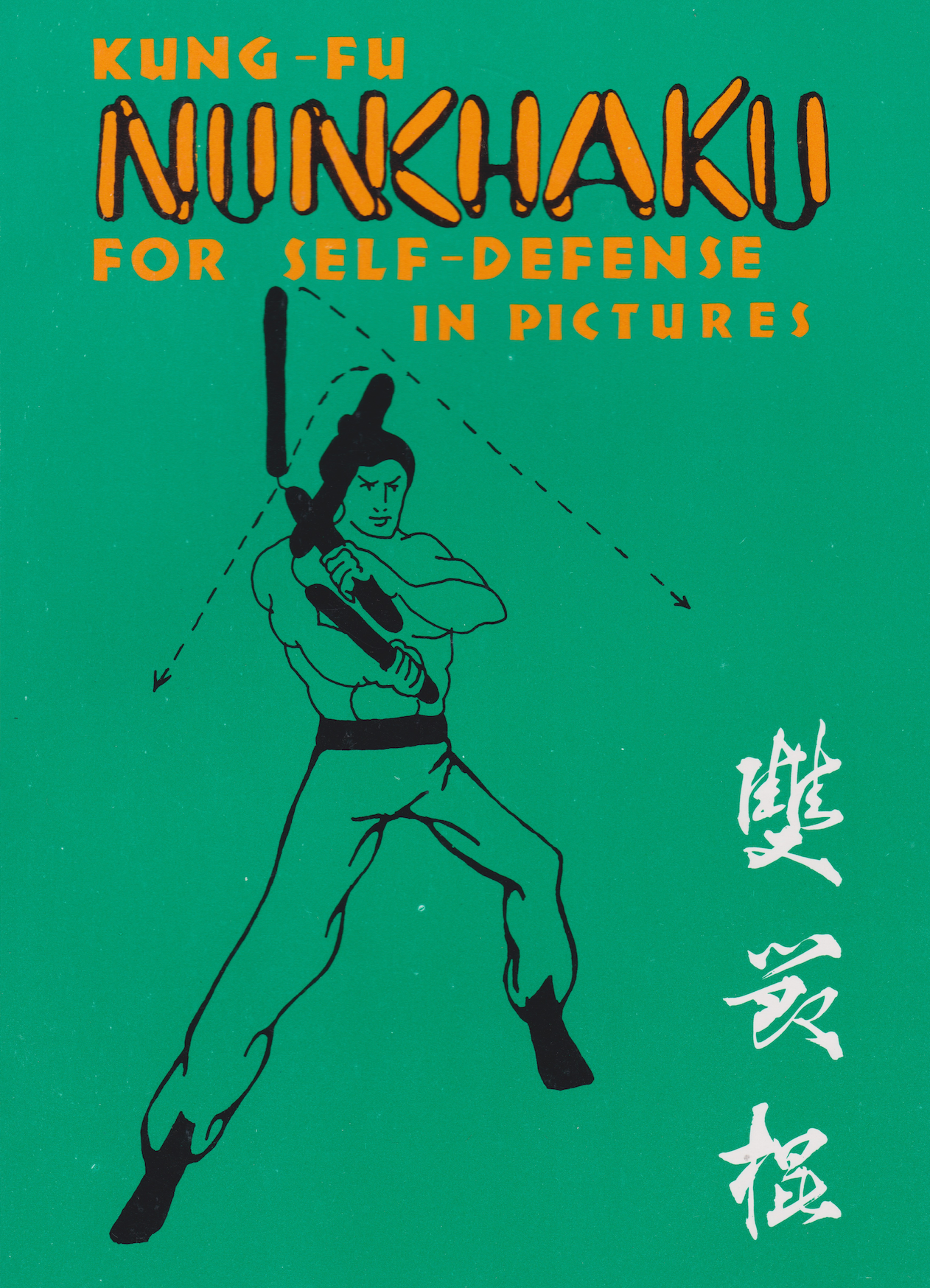 Libro de Kung Fu Nunchaku para la autodefensa en imágenes de HC Chao