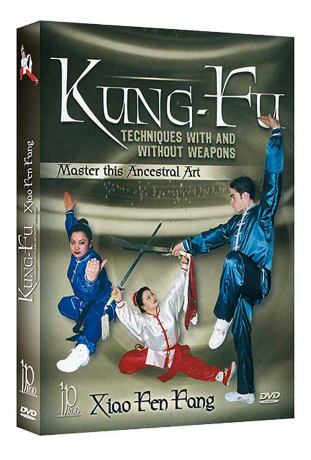 DVD de técnicas de kung fu con y sin armas de Fang Xiao Fen