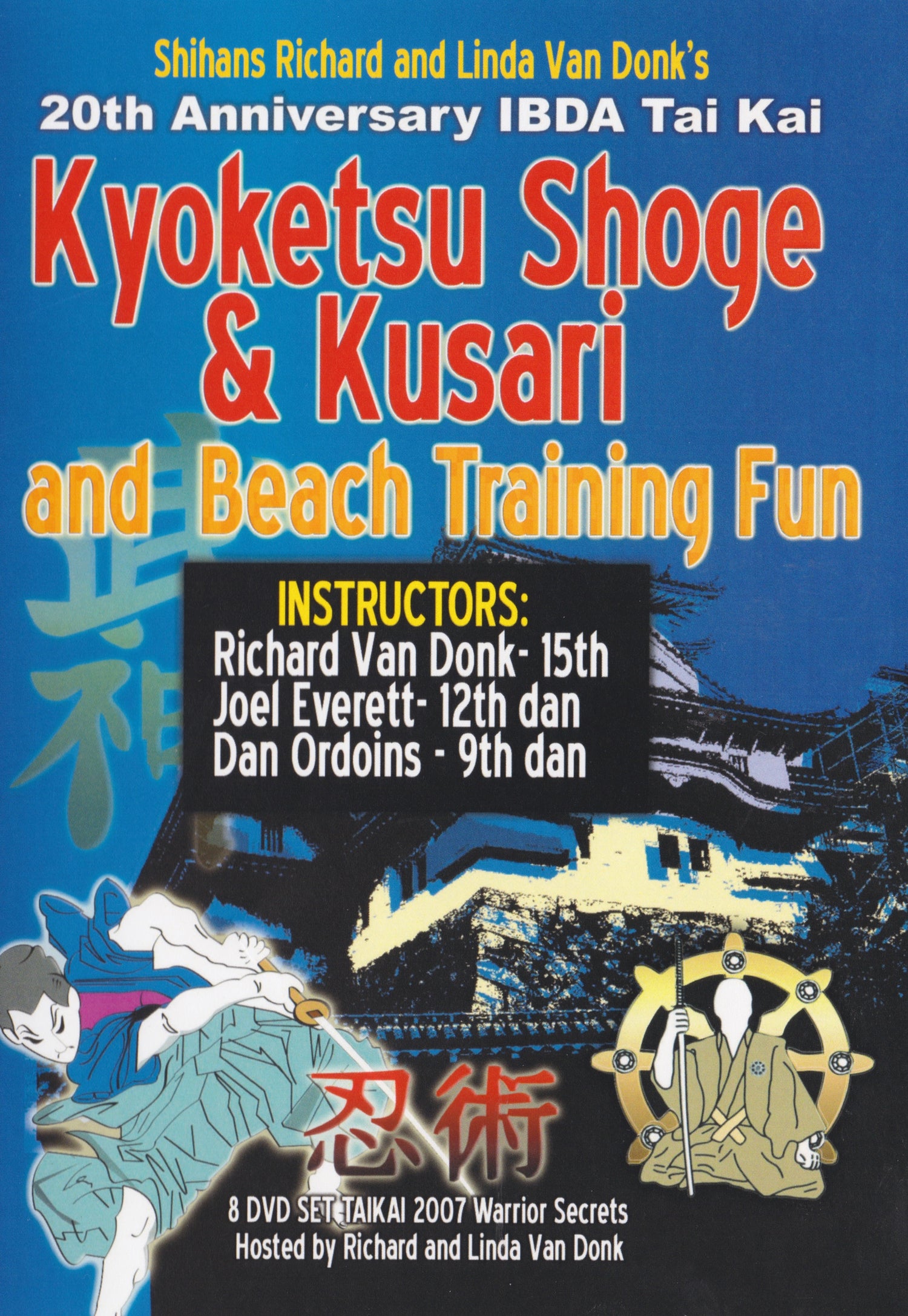 DVD Kyoketsu Shoge de Richard Van Donk 