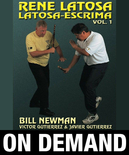 Latosa Escrima Vol 1 by Rene Latosa (On Demand) - Budovideos Inc