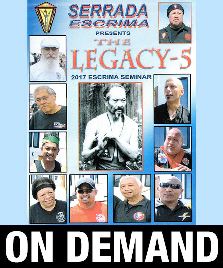Serrada Escrima Legacy Seminar 5 (On Demand) - Budovideos Inc