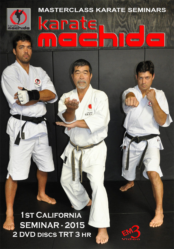 MACHIDA Karate Family 2015 Seminar 2 DVD Set - Budovideos Inc