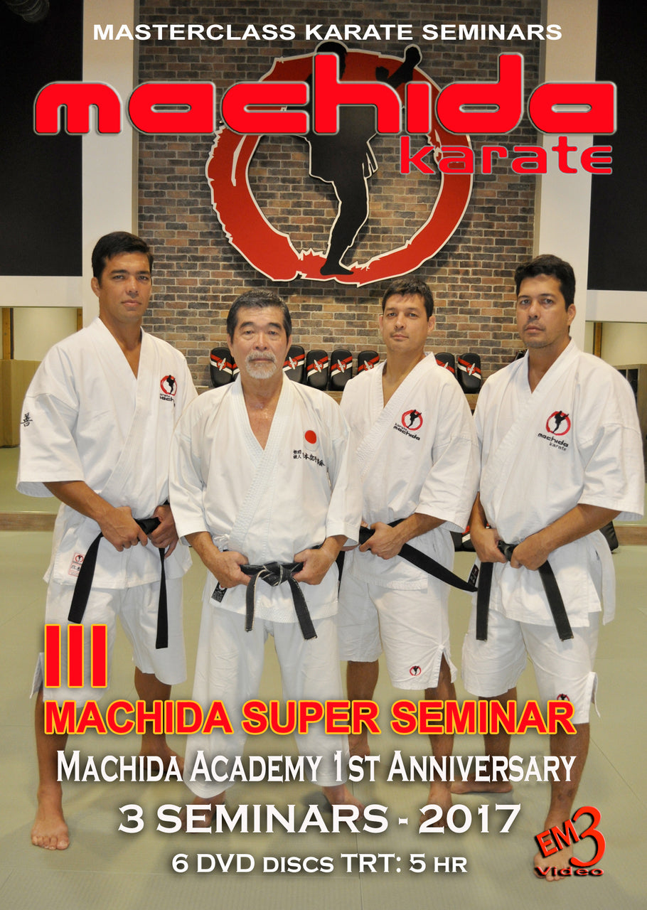 MACHIDA Karate III SUPER SEMINAR - 3 Seminars in one day (6 DVD Set) - Budovideos Inc