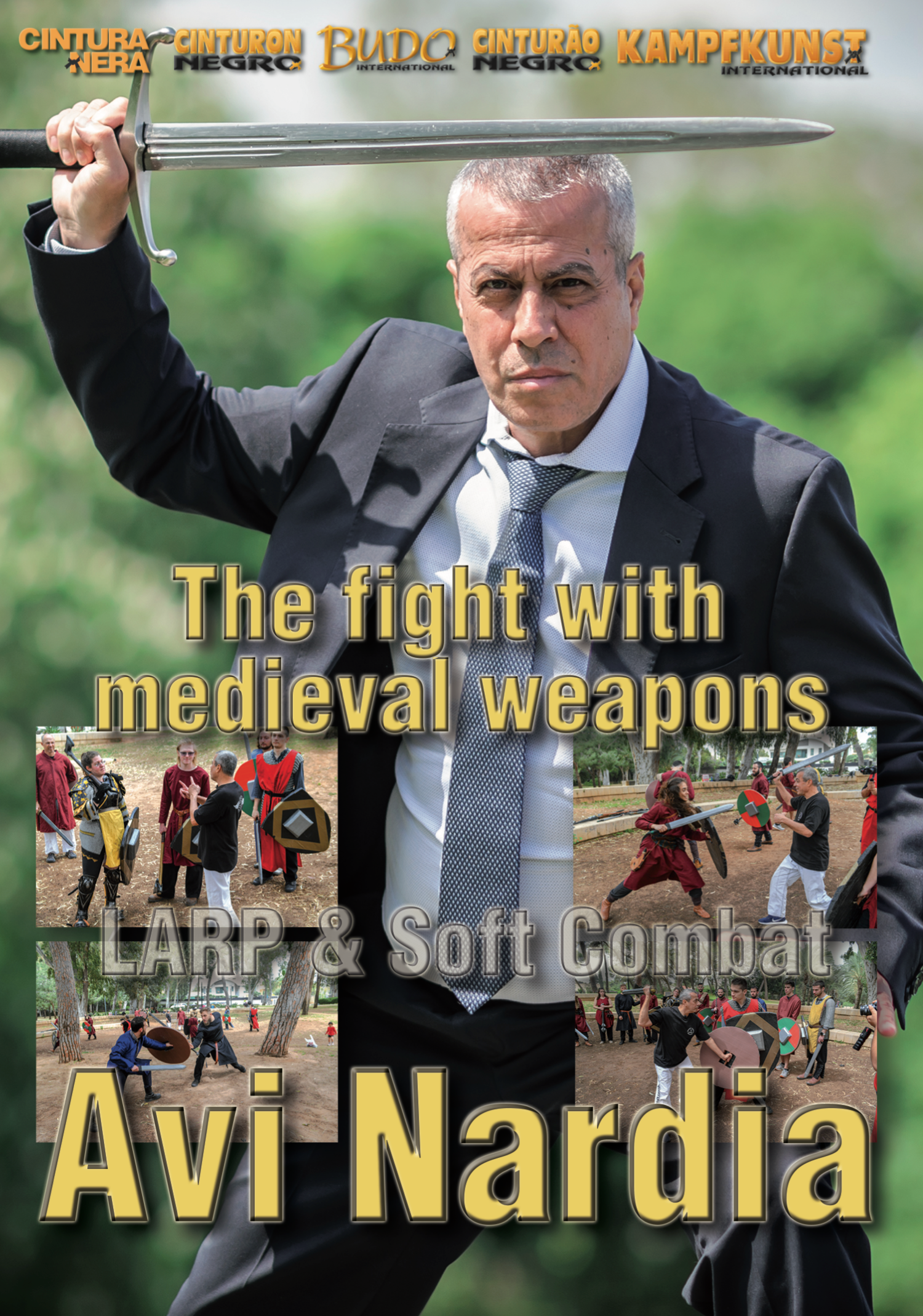 DVD de combate con espada medieval para actores de Avi Nardia