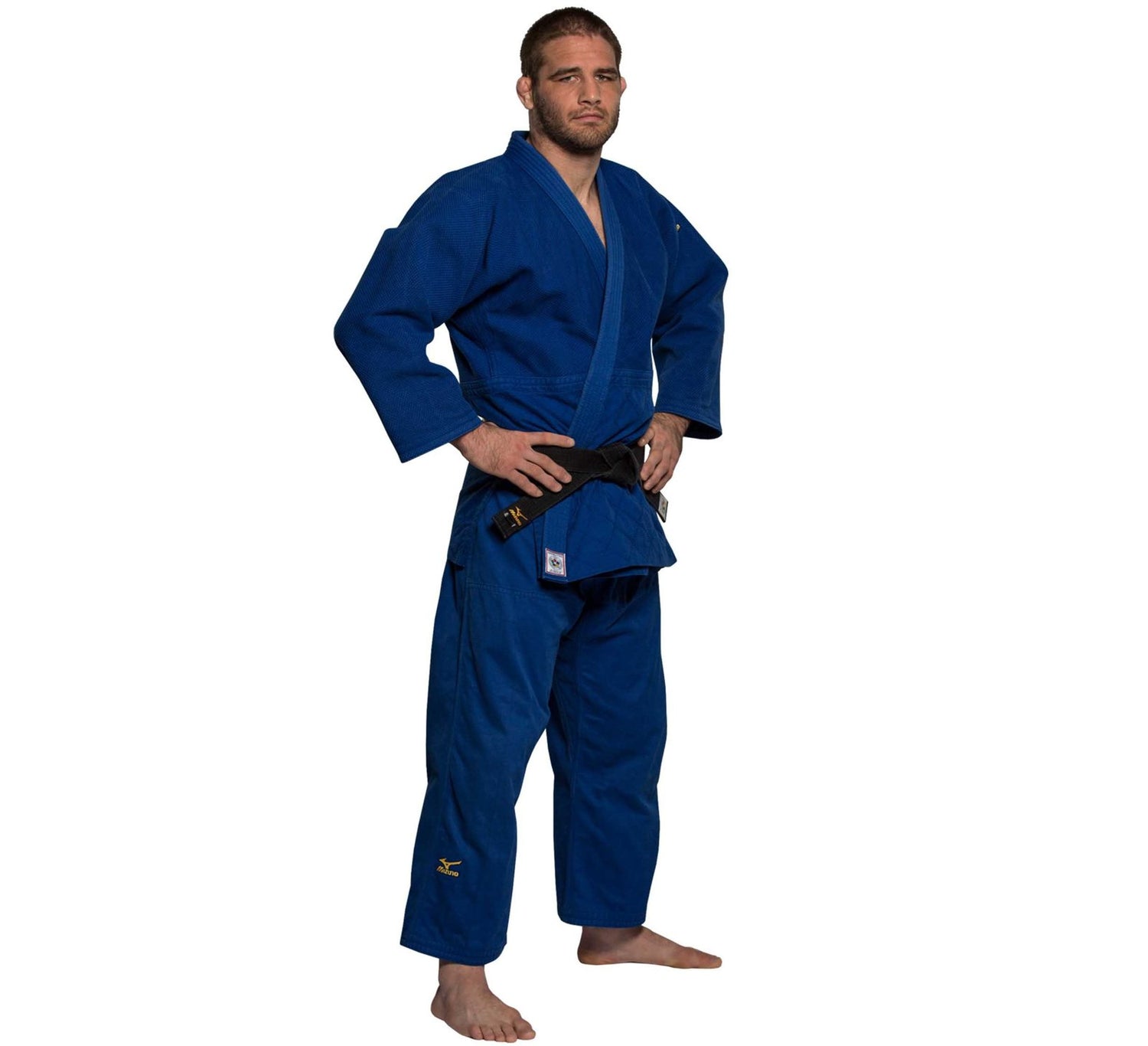 Mizuno Yusho Comp Judo Gi Blue - Budovideos Inc