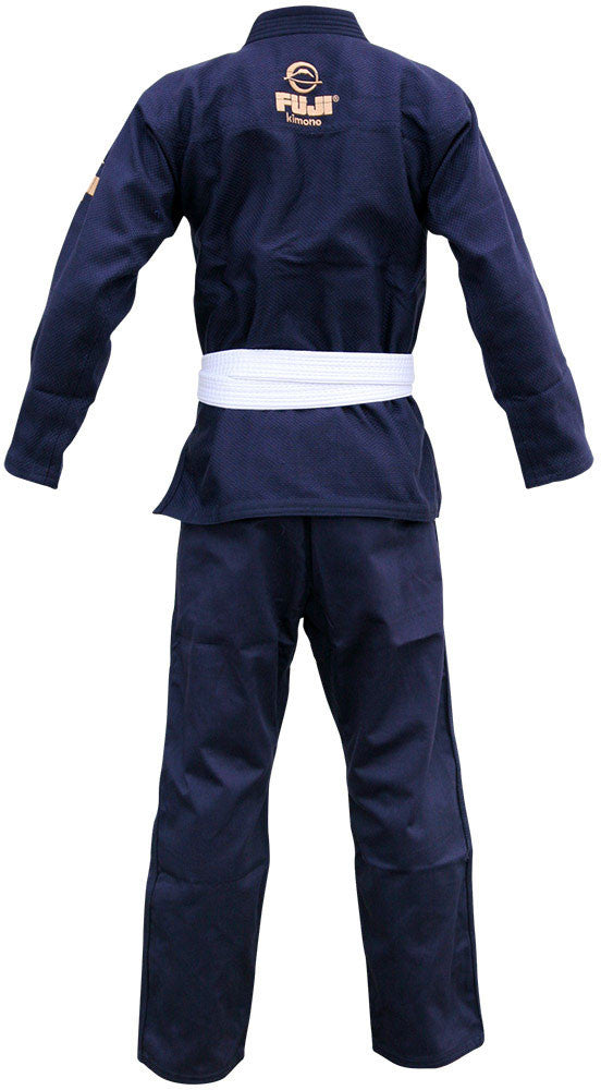 Navy All Around BJJ Gi by Fuji - Budovideos Inc