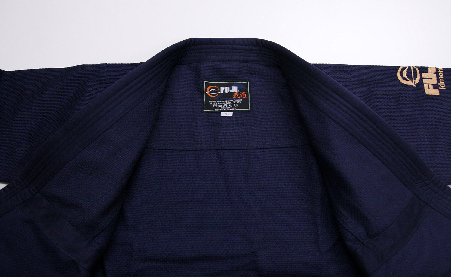 Navy All Around BJJ Gi by Fuji - Budovideos Inc