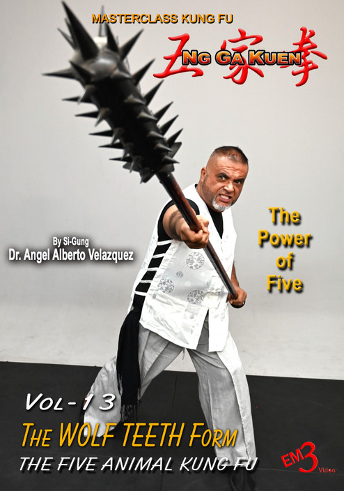 Ng Ga Kuen Vol 13 DVD La forma de los dientes de lobo de Angel Velázquez 
