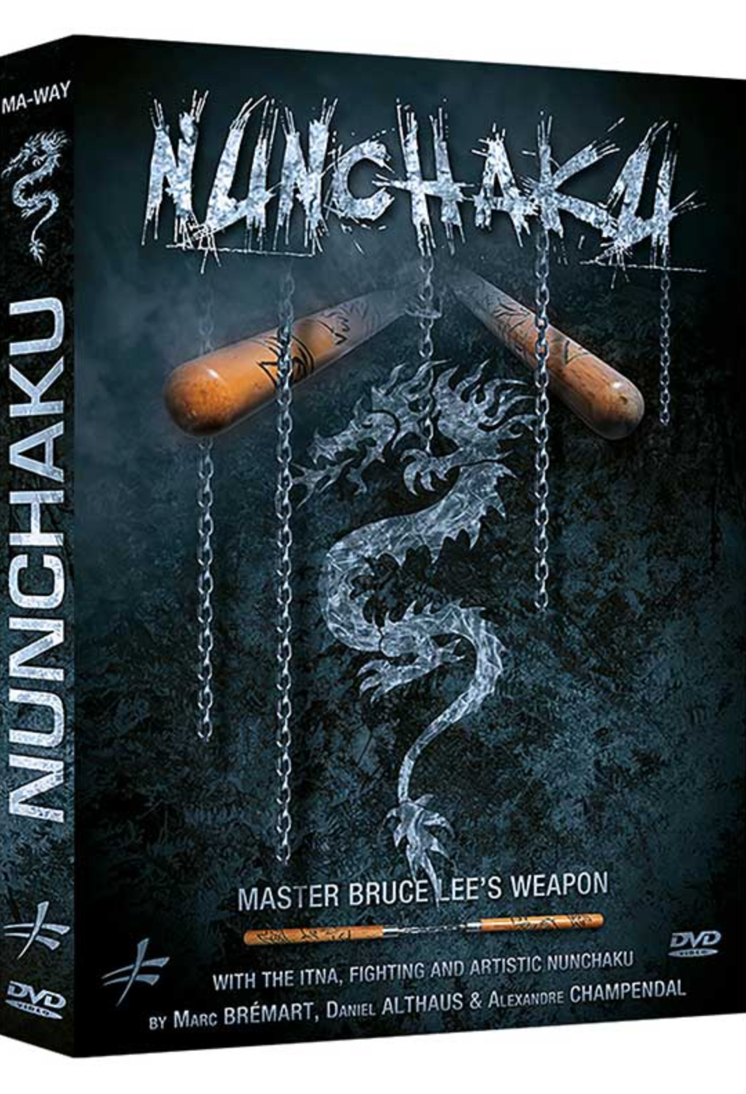 Nunchaku - DVD del arma del maestro Bruce Lee