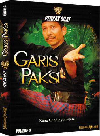 Pencak Silat - Garis Paksi Vol 3 DVD By Kang Gending Raspuzi - Budovideos Inc