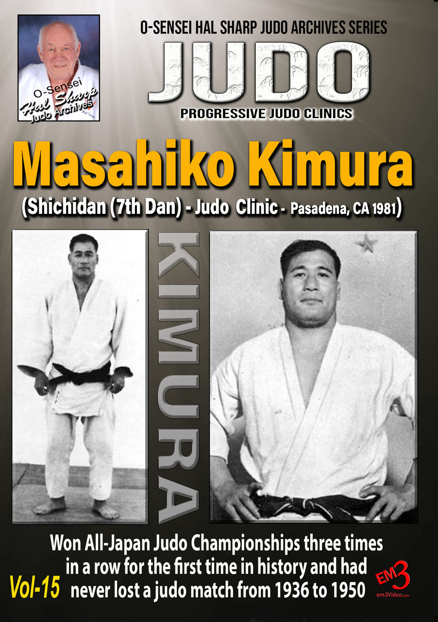 DVD de la Clínica de Judo de Pasadena con Masahiko Kimura
