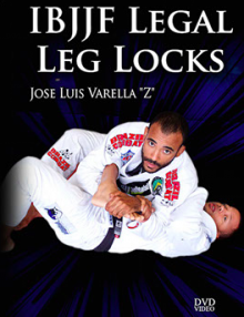 IBJJF Legal Leg Locks DVD by Jose Varella - Budovideos Inc