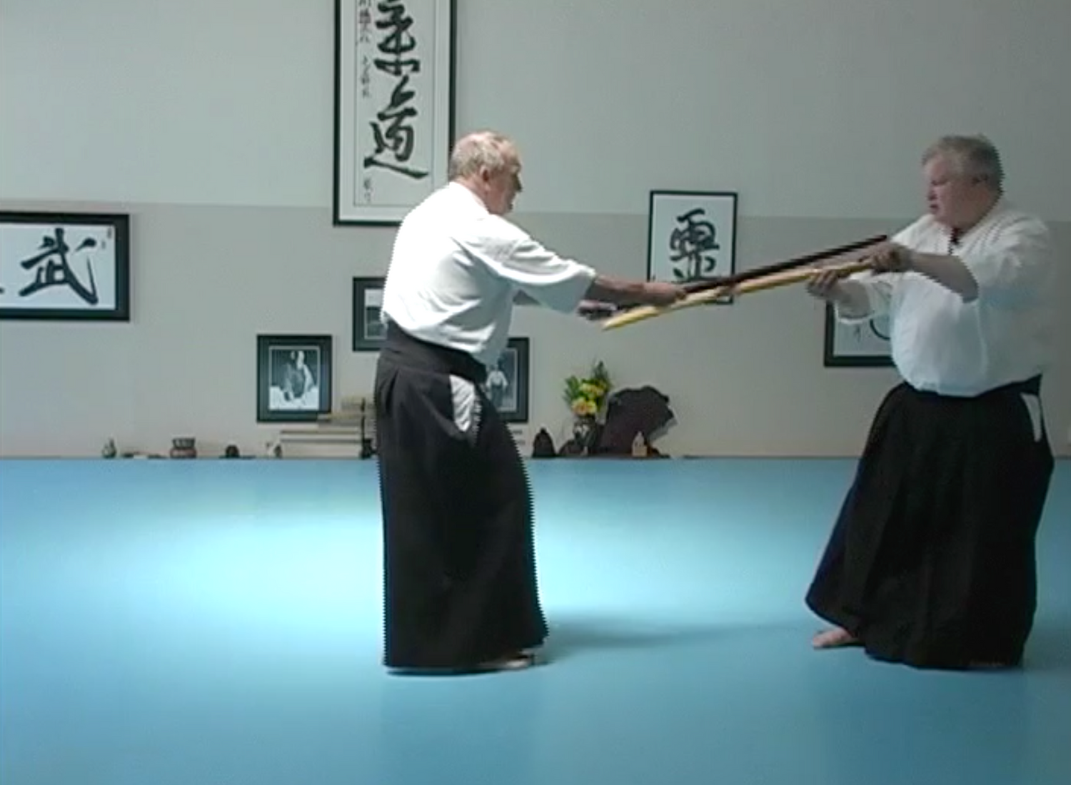 Saotome Sensei’s Aikido Sword Kata Kumitachi Numbers 6 – 12 DVD by George Ledyard  (Preowned) - Budovideos
