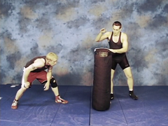 The Floor Bag Workout: Solo Training for Grapplers DVD by Mark Hatmaker (Preowned) - Budovideos