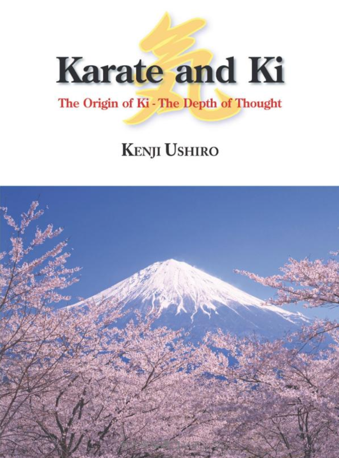 Karate and Ki −The Origin of Ki - The Depth of Thought Book by Kenji Ushiro - Budovideos