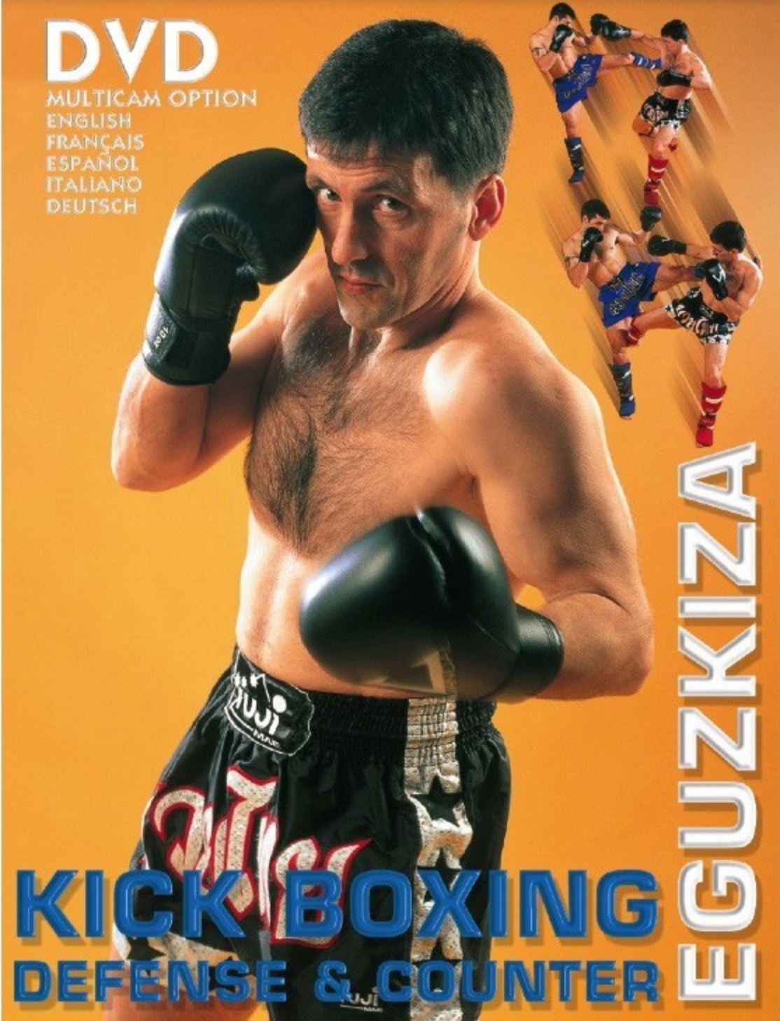 Kick Boxing Defense & Counters DVD by Jose Vicente Eguzkiza - Budovideos Inc