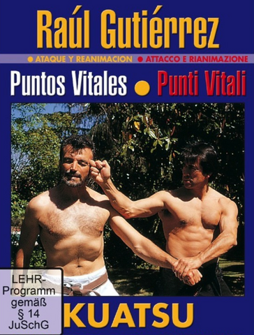 Atemi & Kuatsu Vital Points DVD by Raul Gutierrez - Budovideos Inc
