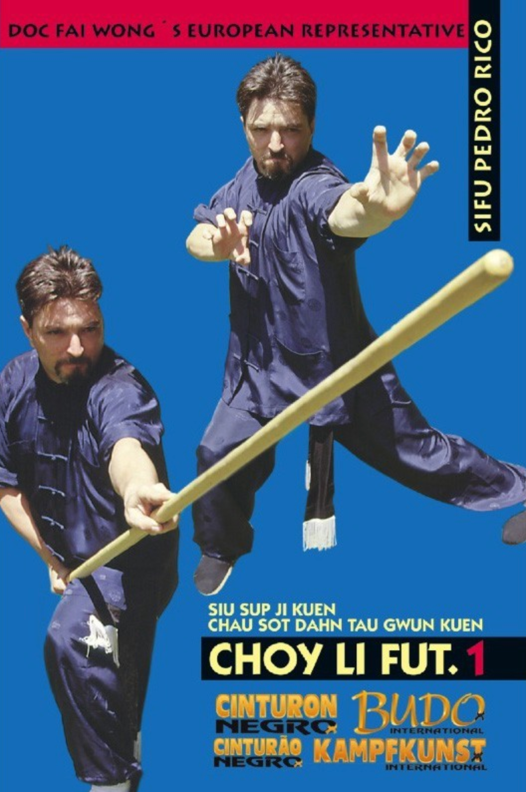 Kung Fu Choy Li Fut Forms DVD with Pedro Rico - Budovideos Inc