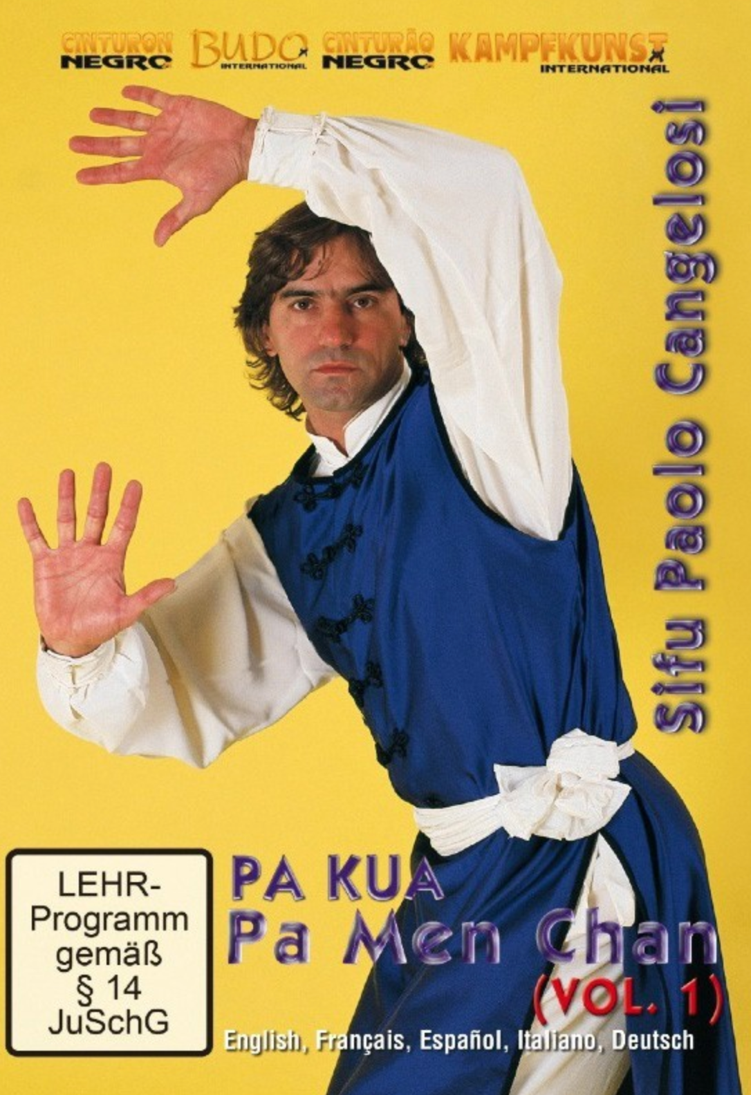 Kung Fu Pa Kua Pa Men Chan Form Vol 1 DVD with Paolo Cangelosi - Budovideos Inc
