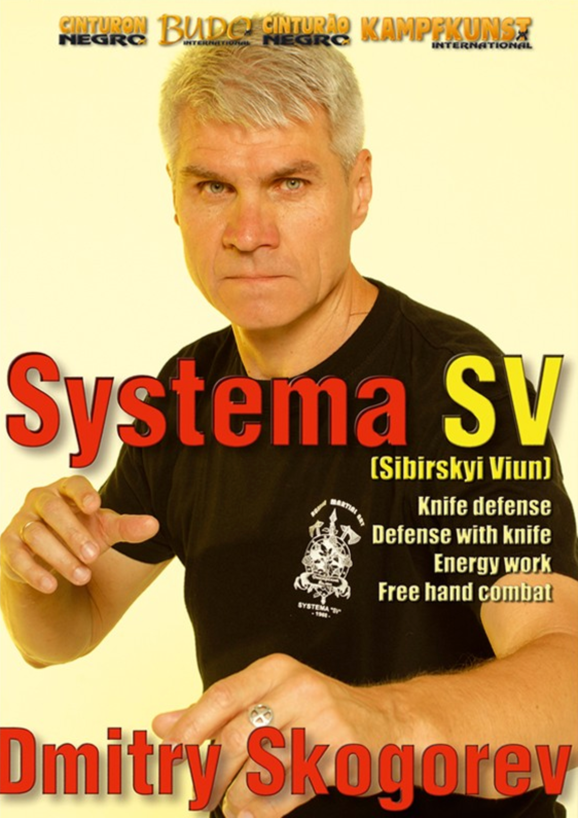RMA Systema SV Empty Hands & Knife DVD with Dmitry Skogorev - Budovideos Inc