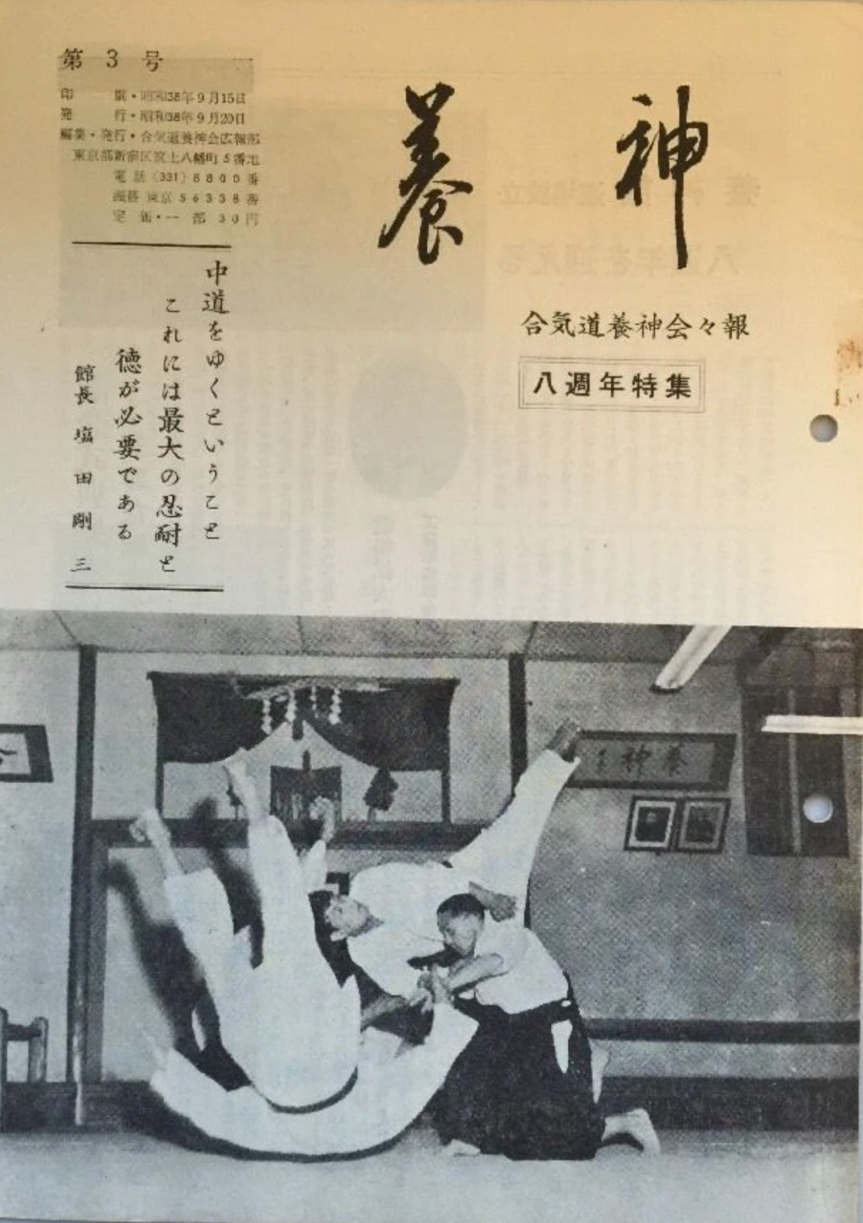 Yoshin Magazine #3 (Yoshinkan Aikido) (Preowned) - Budovideos Inc