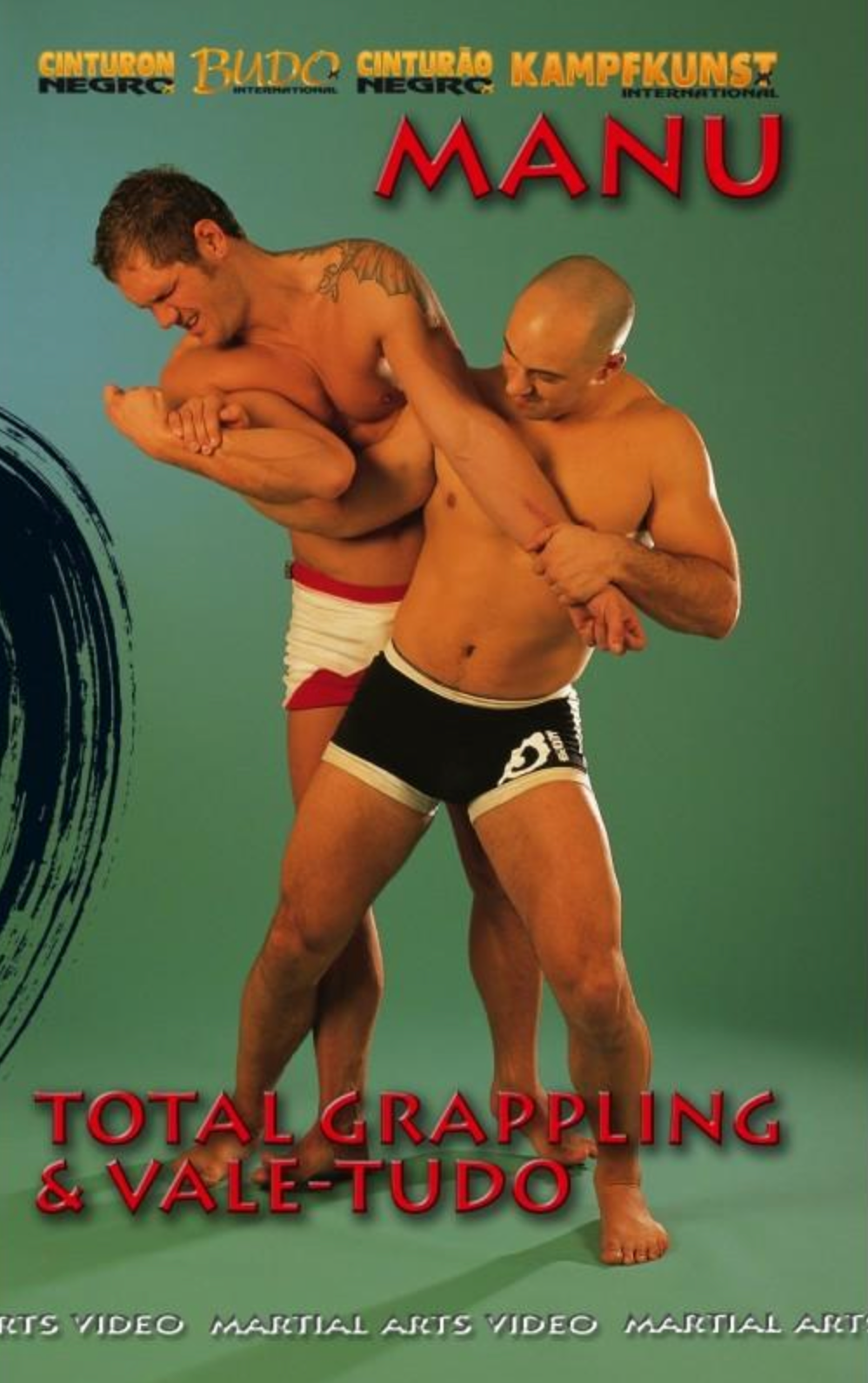 Total Grappling & Vale Tudo Escapes & Submissions DVD with Manu - Budovideos Inc