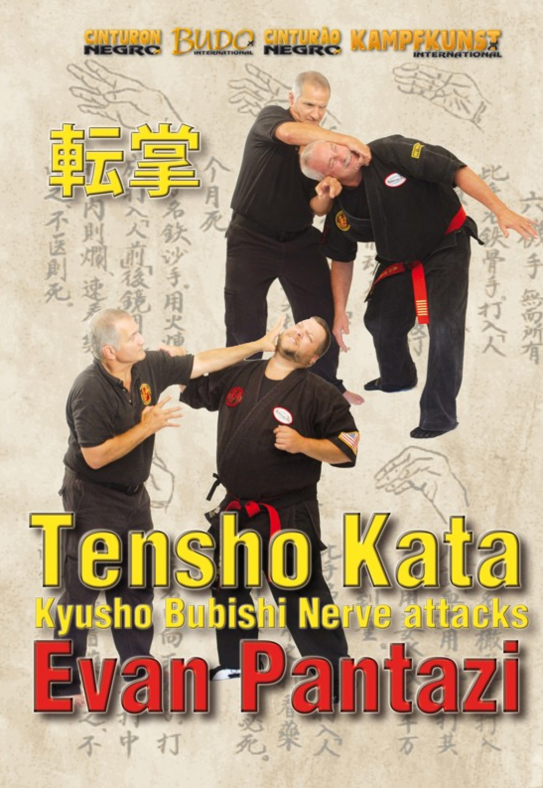 Kyusho Tensho Kata: Nerve Attacks of the Bubishi DVD with Evan Pantazi - Budovideos