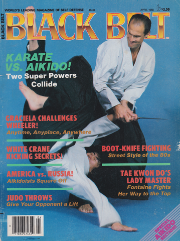 Black Belt Magazine April 1988 with Steven Seagal (Preowned) - Budovideos